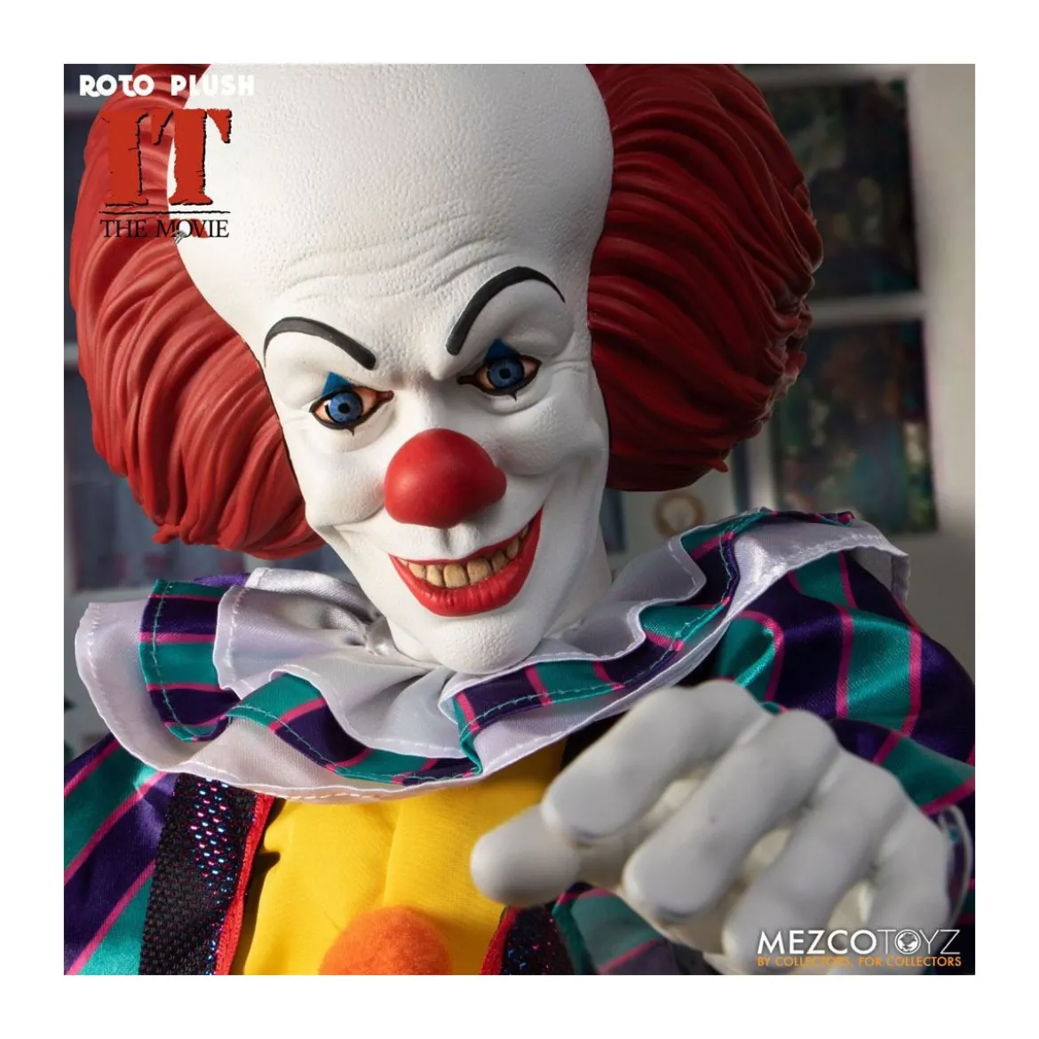 Mezco - CA - IT - Il est revenu - Roto Doll Pennywise 1990 - Mega Designer Series