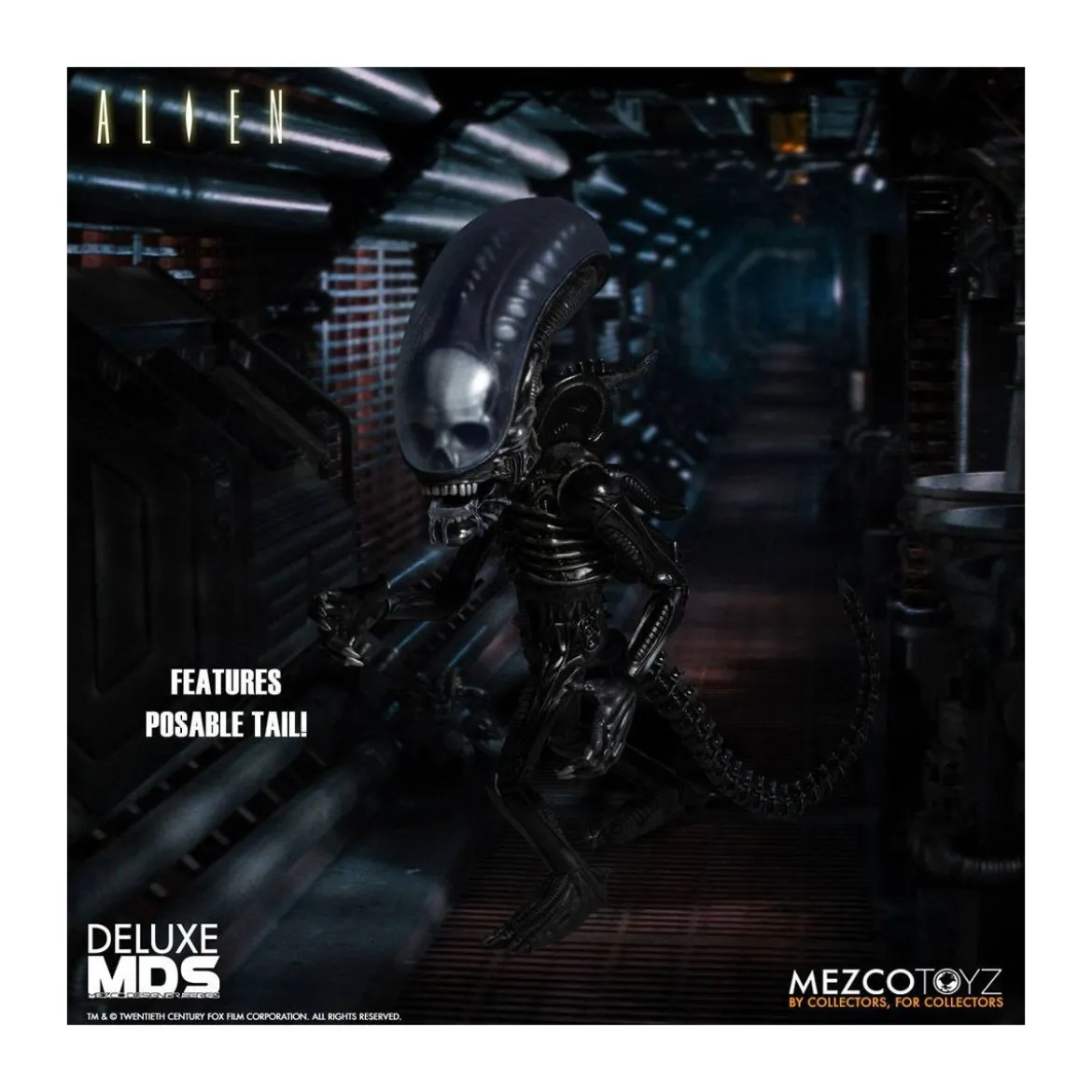 Mezco Designer Series - MDS Deluxe - Big Chap - Alien (1979)