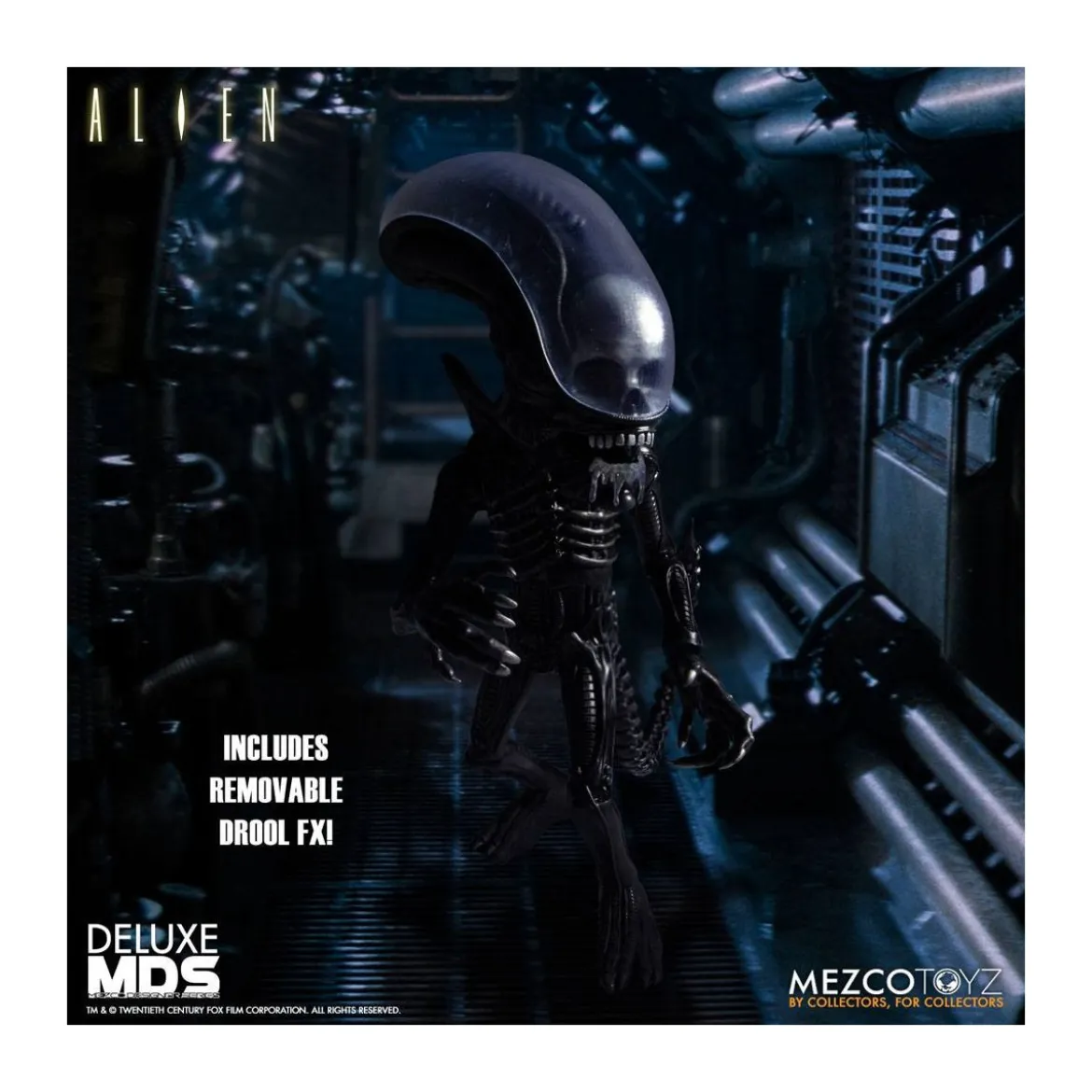 Mezco Designer Series - MDS Deluxe - Big Chap - Alien (1979)
