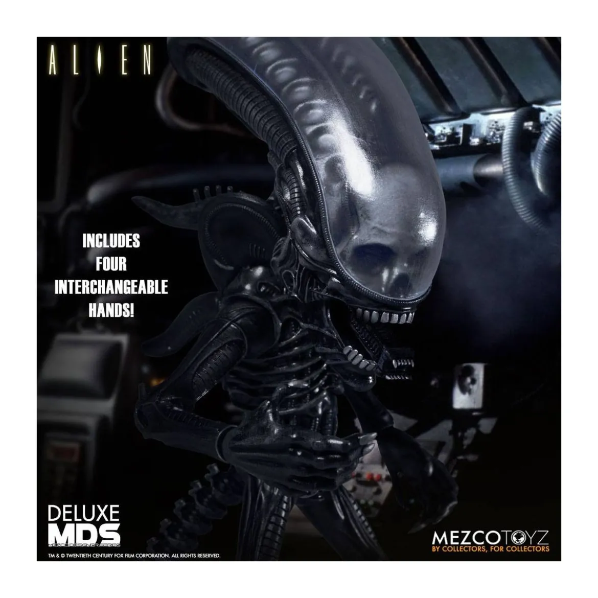 Mezco Designer Series - MDS Deluxe - Big Chap - Alien (1979)