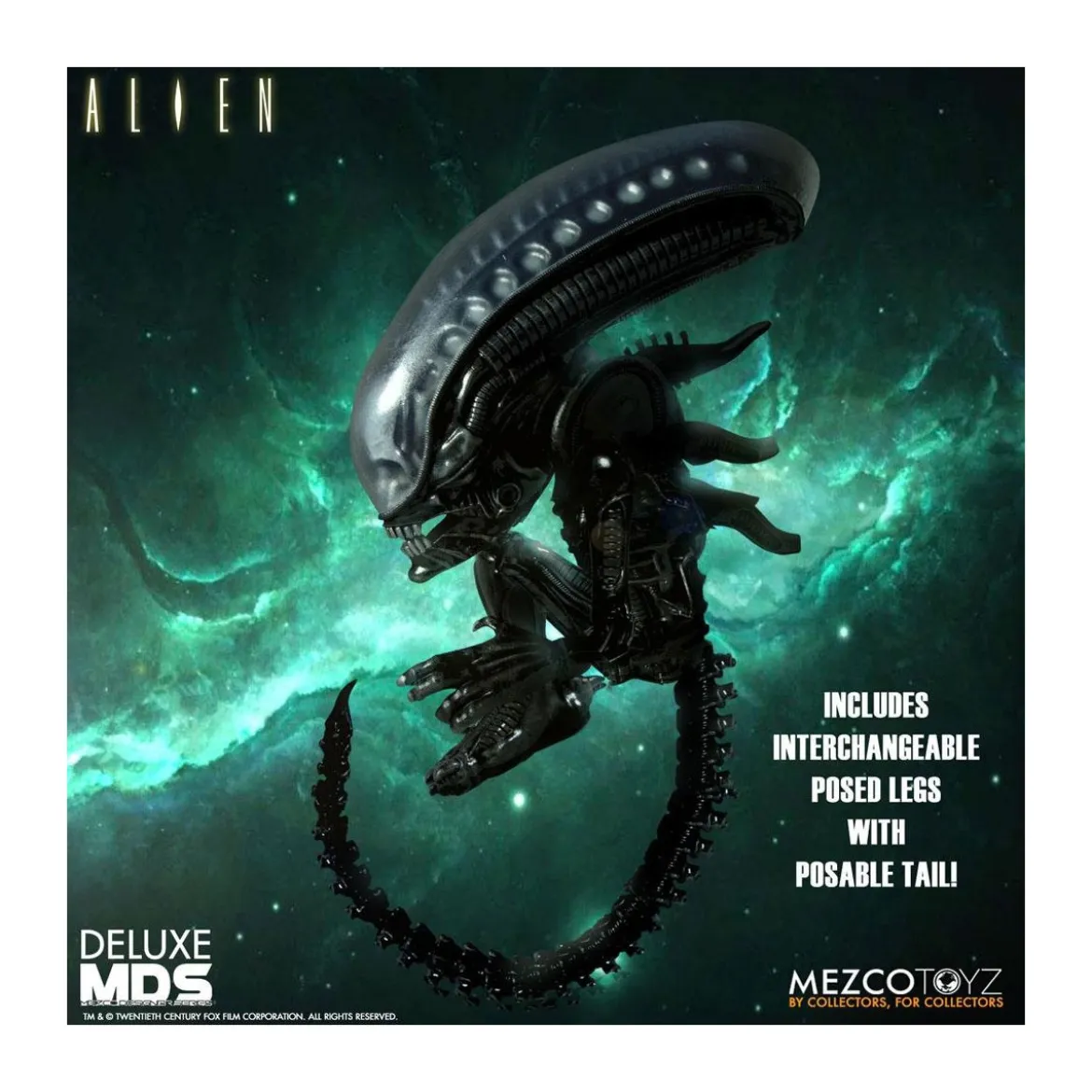 Mezco Designer Series - MDS Deluxe - Big Chap - Alien (1979)