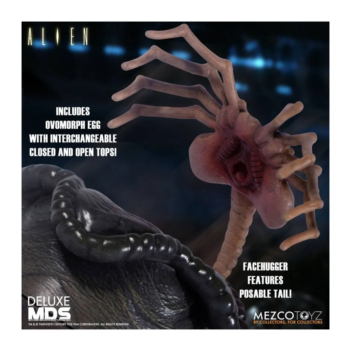 Mezco Designer Series - MDS Deluxe - Big Chap - Alien (1979)