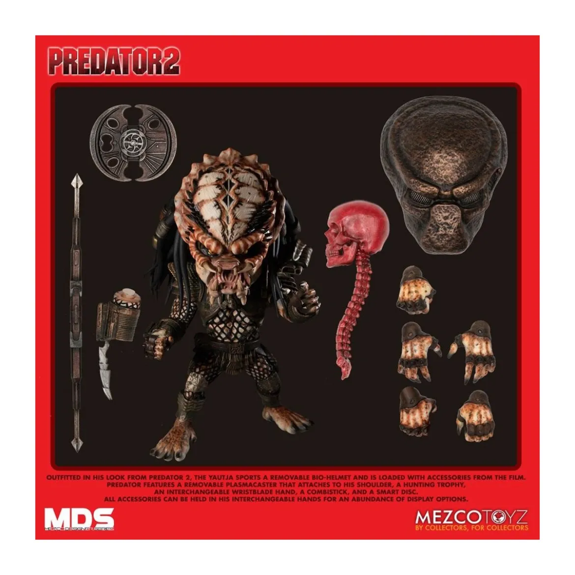Mezco Designer Series - MDS - Deluxe City Hunter Predator 2