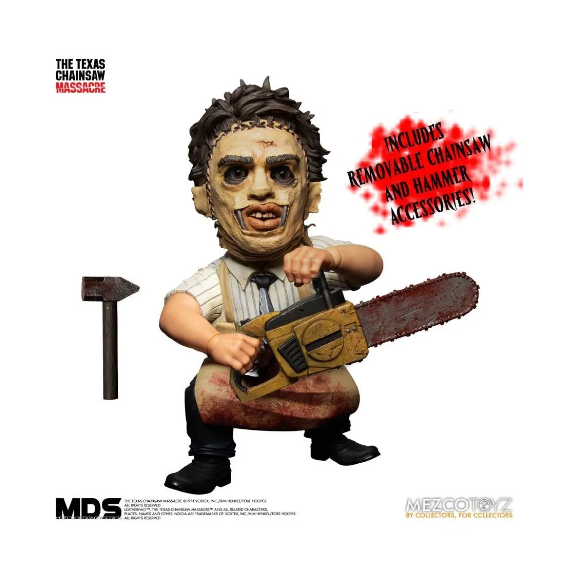 Mezco Designer Series - MDS - Leatherface - The Texas Chainsaw Massacre