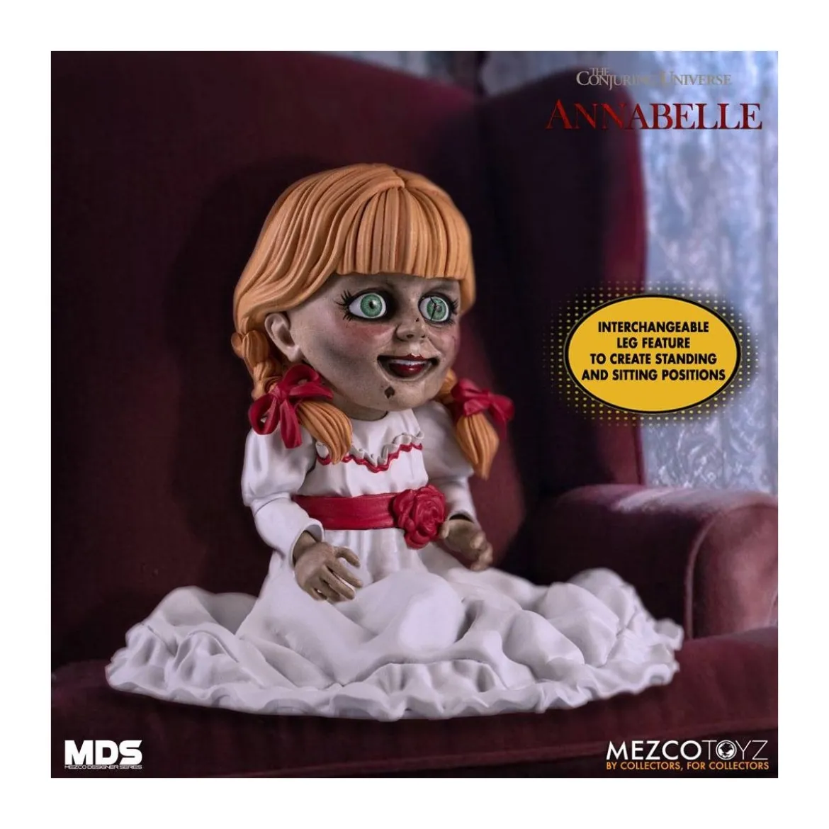Mezco Designer Series - MDS- The Conjuring Universe - Annabelle - 15cm