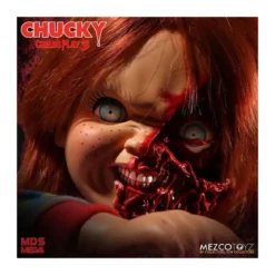 Mezco Figurine Mega Scale Chucky Pizza face - 38cm