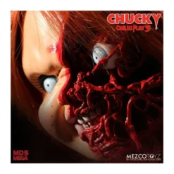 Mezco Figurine Mega Scale Chucky Pizza face - 38cm