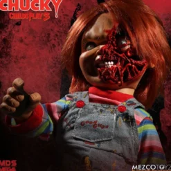 Mezco Figurine Mega Scale Chucky Pizza face - 38cm