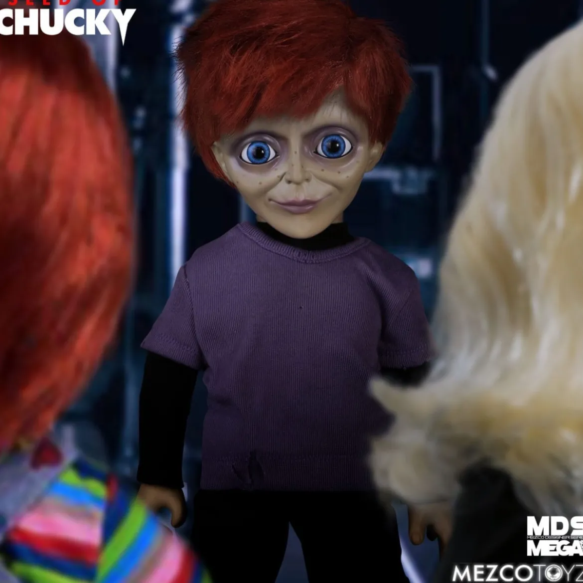Mezco Le Fils de Chucky - Seed of Chucky - poupée parlante Glen- 38 cm