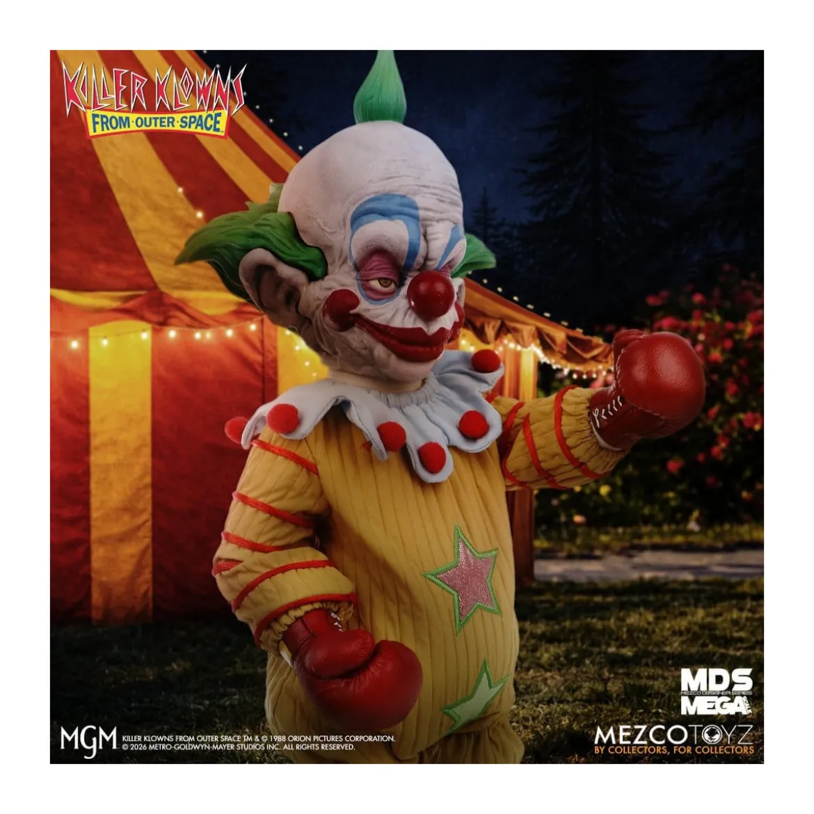 Mezco - Les Clowns tueurs venus d'ailleurs - Mega Scale SHORTY - Mega Designer Series Killer Klowns from Outer Space