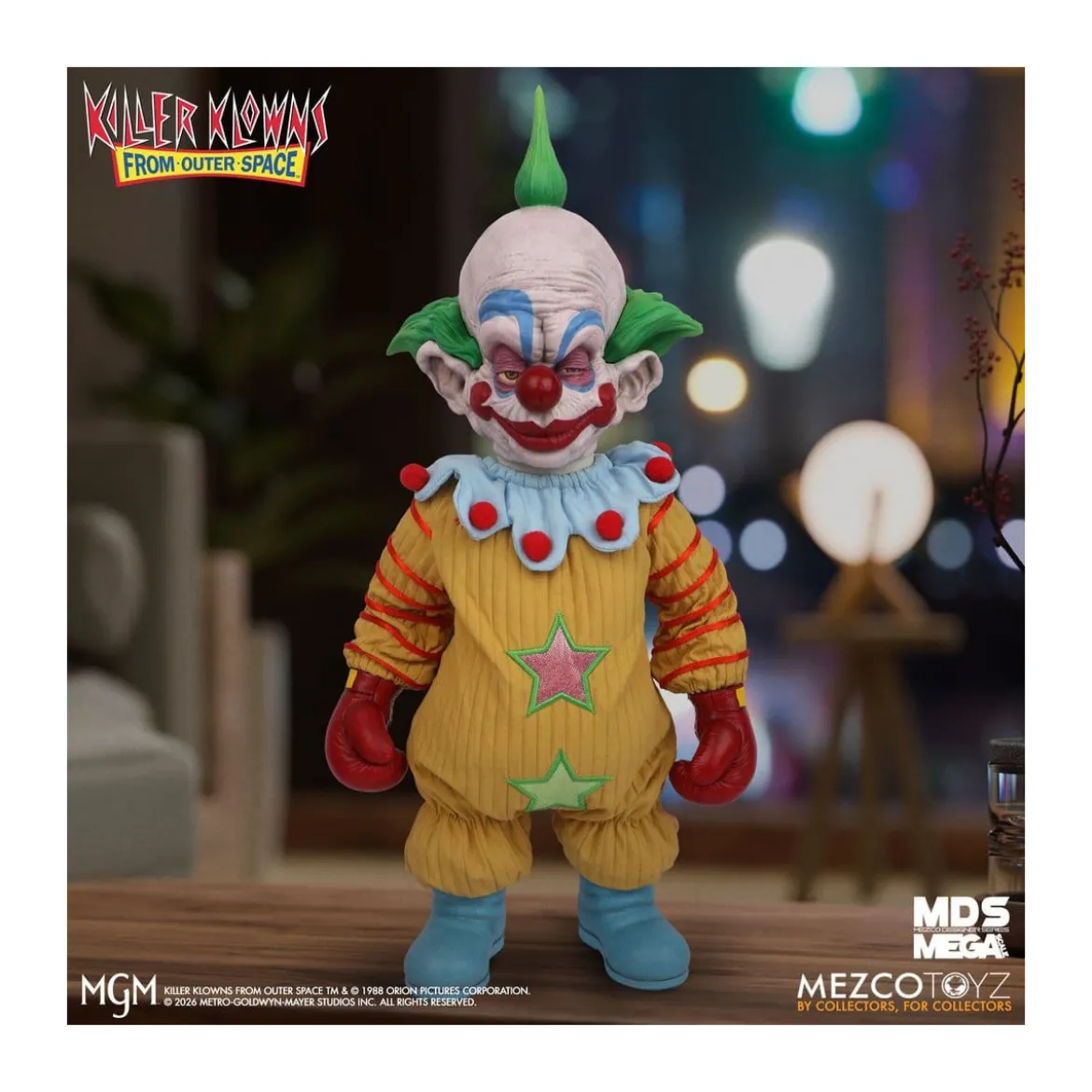 Mezco - Les Clowns tueurs venus d'ailleurs - Mega Scale SHORTY - Mega Designer Series Killer Klowns from Outer Space