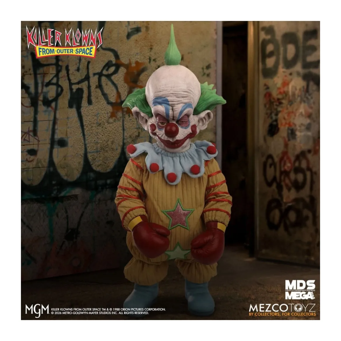 Mezco - Les Clowns tueurs venus d'ailleurs - Mega Scale SHORTY - Mega Designer Series Killer Klowns from Outer Space