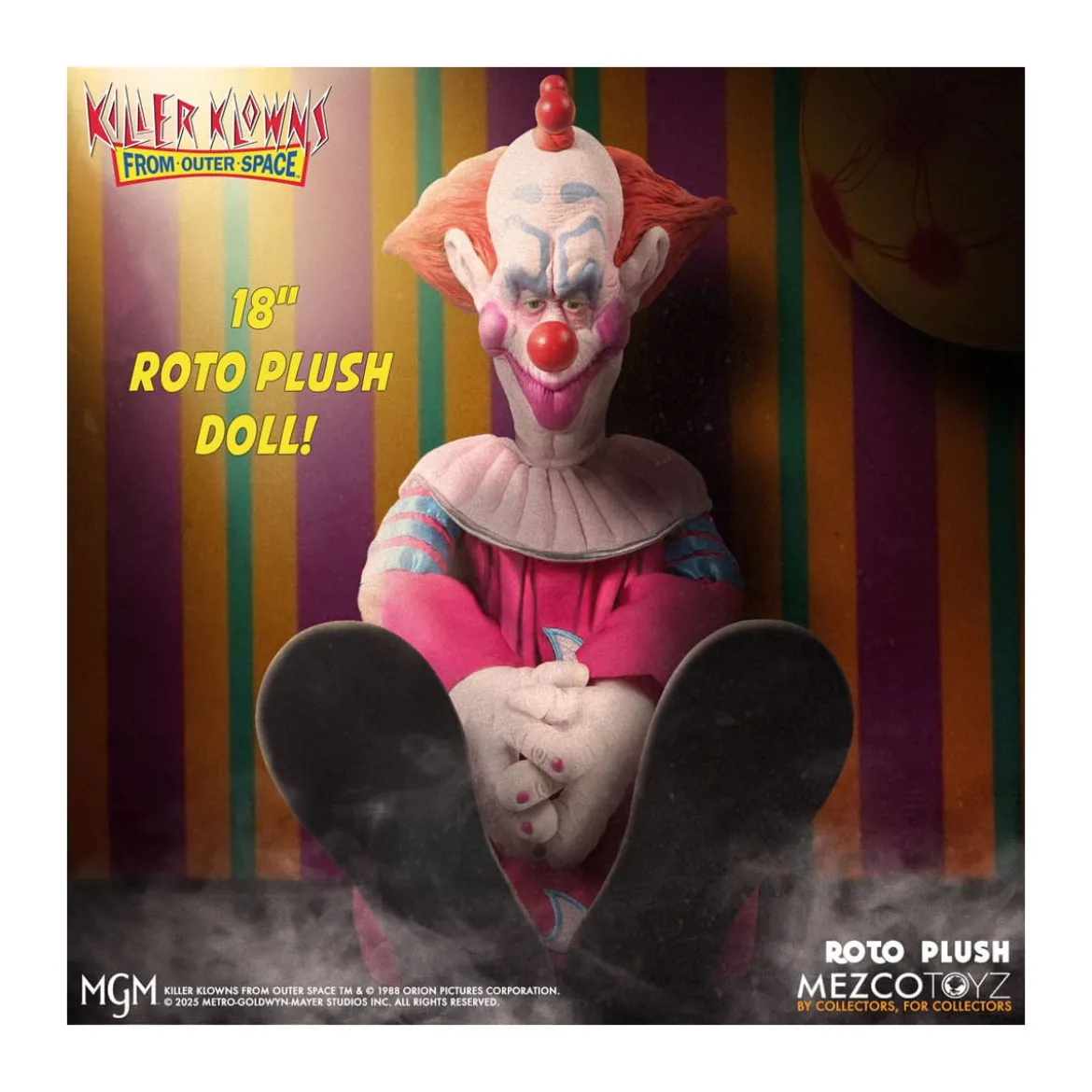 Mezco - Les Clowns tueurs venus d'ailleurs - Roto Doll SLIM - Mega Designer Series Killer Klowns from Outer Space