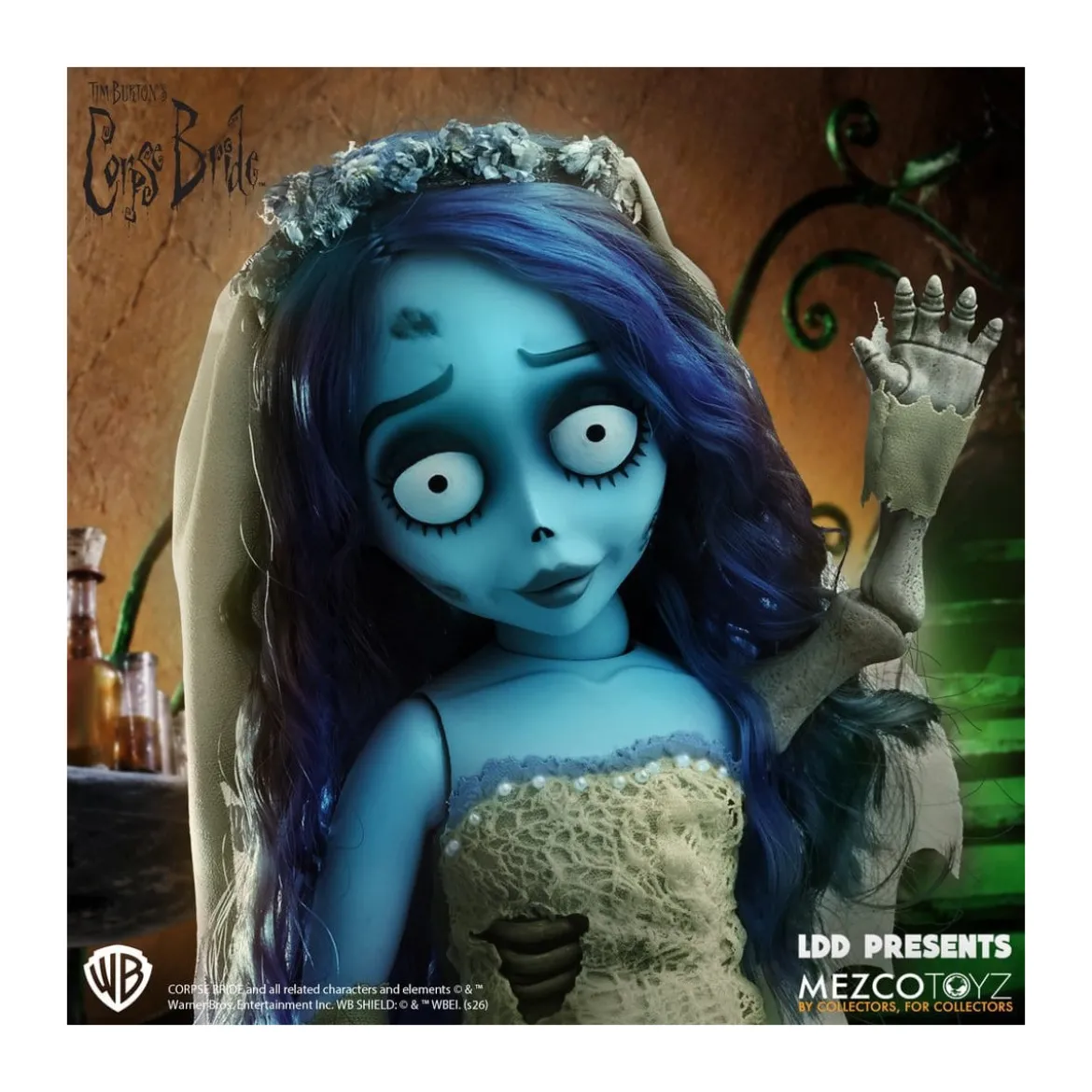 Mezco Living Dead Dolls - EMILY - Les Noces Funebres