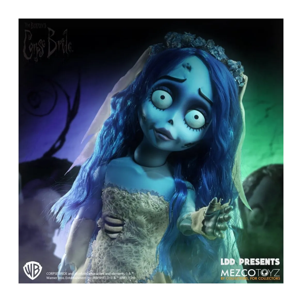 Mezco Living Dead Dolls - EMILY - Les Noces Funebres