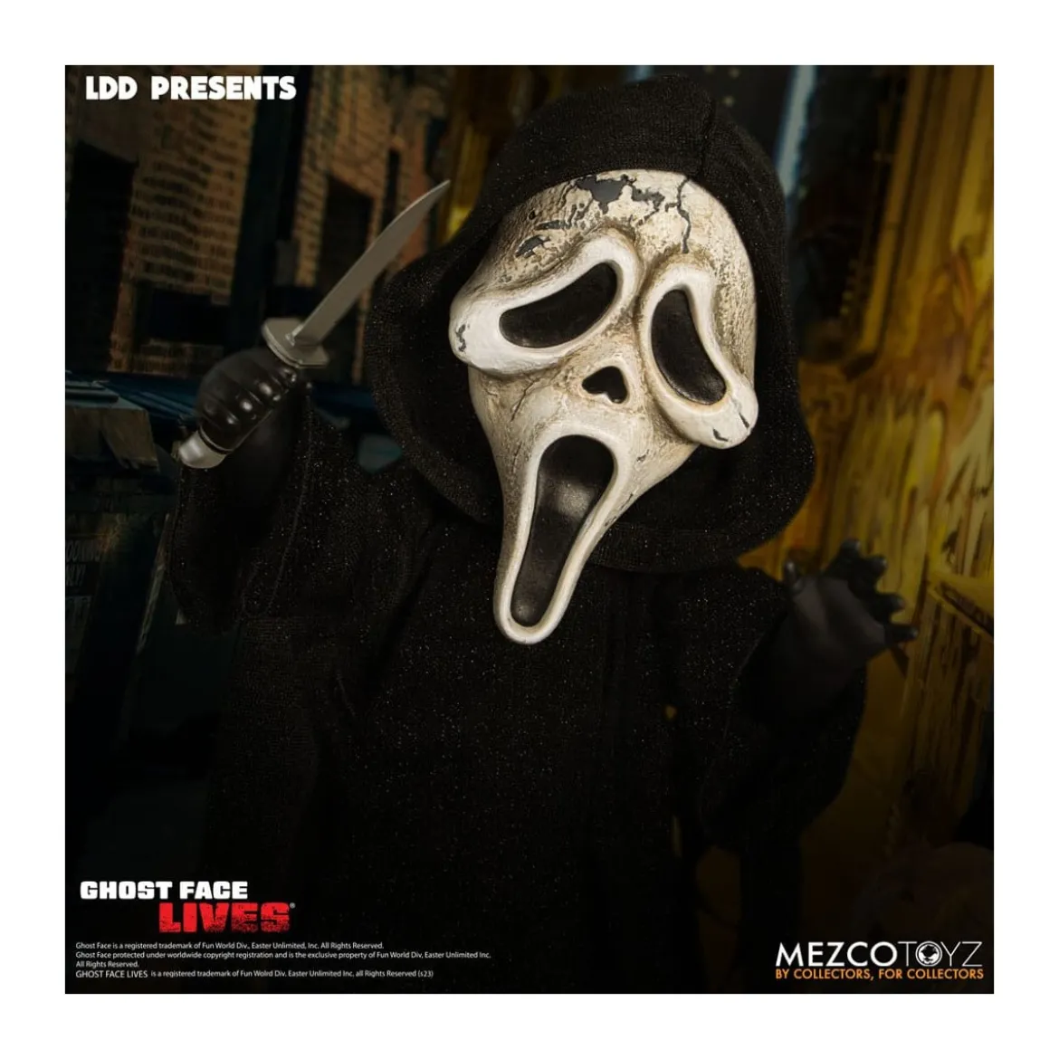 Mezco Living dead Dolls - Ghostface Lives - Zombie Edition