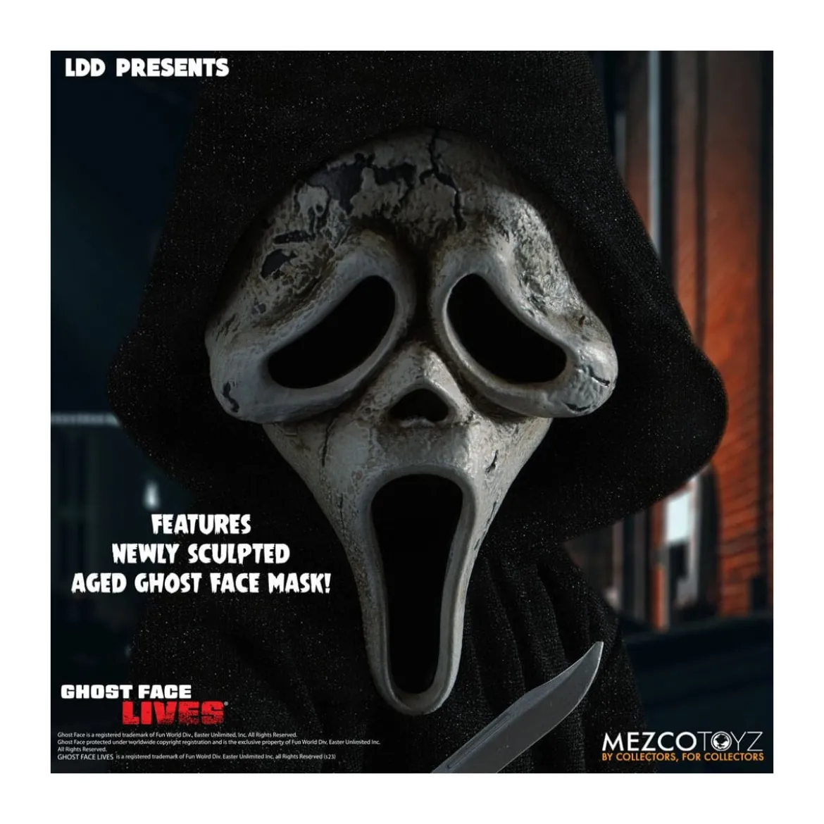 Mezco Living dead Dolls - Ghostface Lives - Zombie Edition