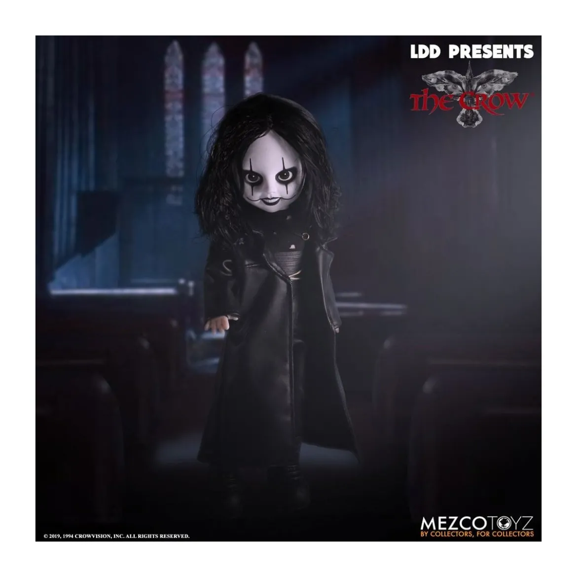 Mezco Living dead Dolls poupée - The Crow - Eric Draven - 25 cm