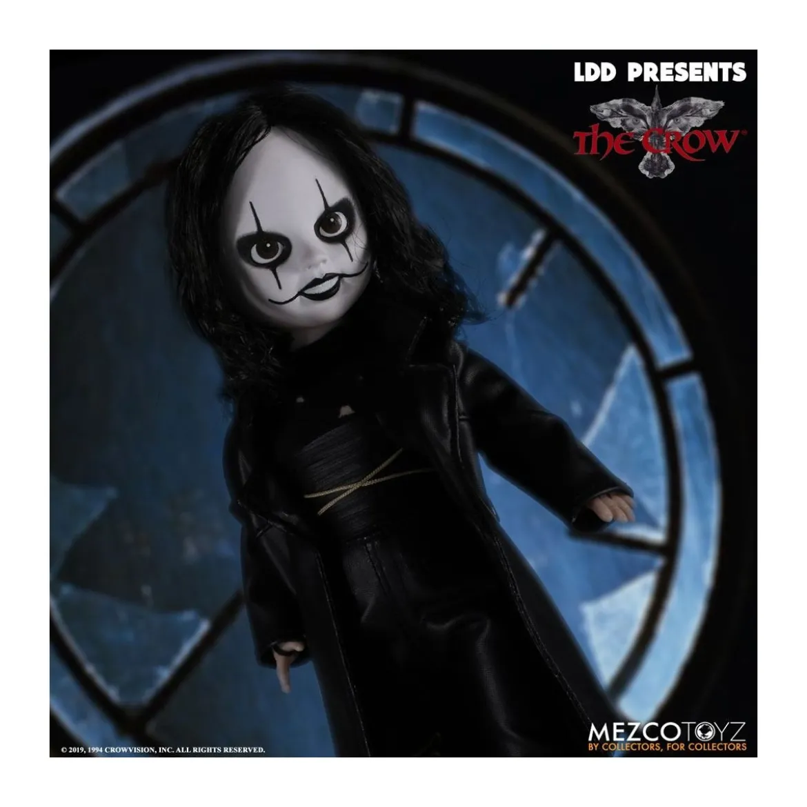 Mezco Living dead Dolls poupée - The Crow - Eric Draven - 25 cm