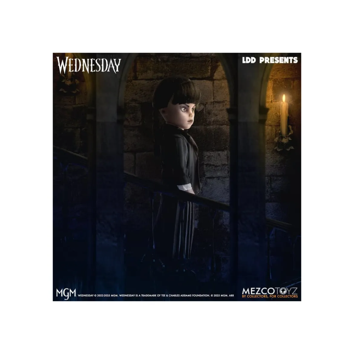 Mezco Living Dead Dolls - Wednesday Addams Nevermore Academy Uniform - Wednesday