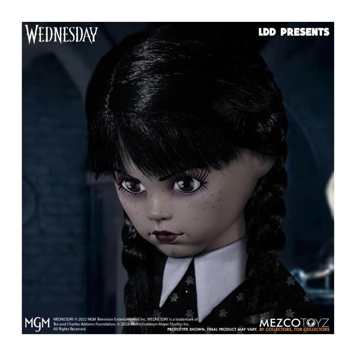 Mezco Living Dead Dolls - Wednesday Adams - Wednesday (2022)