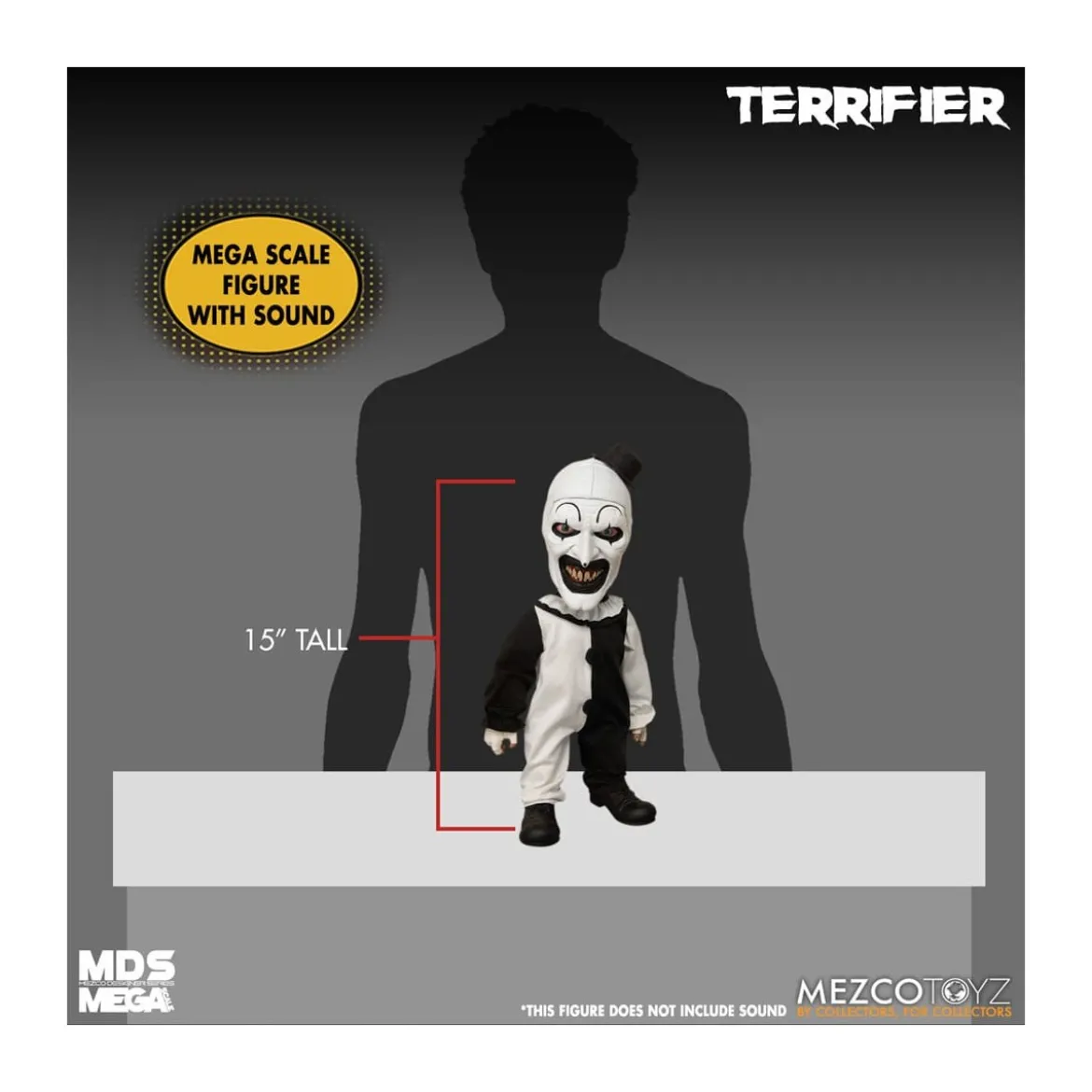 Mezco MDS Mega Scale - Art the Clown - Terrifier