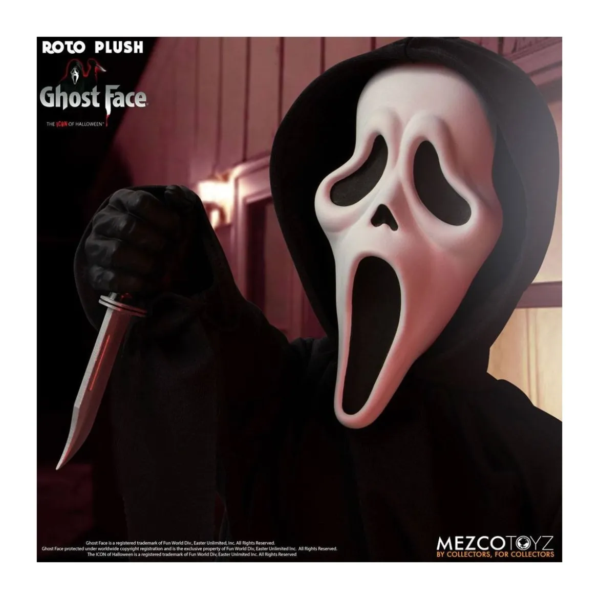 Mezco MDS Mega Scale - Ghostface Roto Plush Doll