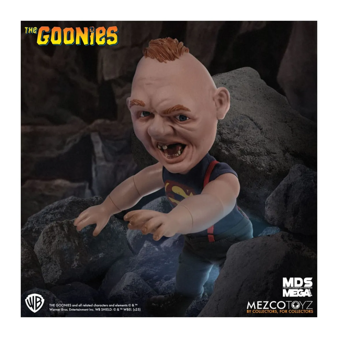 Mezco MDS Mega Scale -Talking Sloth with Sound - Les Goonies Sinok