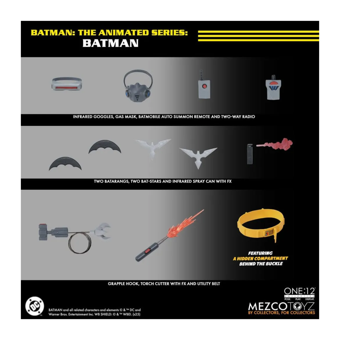 Mezco One 12 - Batman: The Animated Series - BATMAN