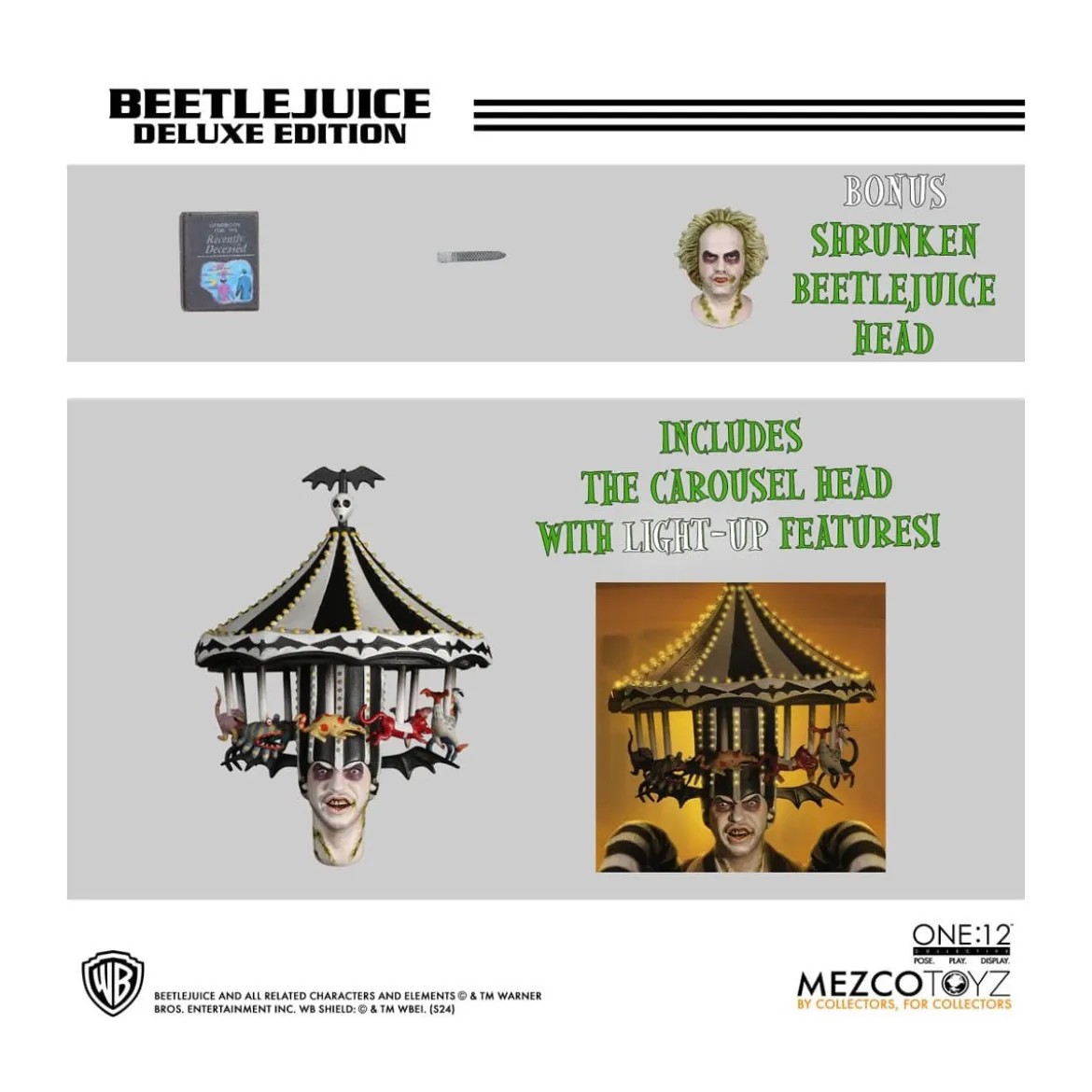 Mezco One 12 - Beetlejuice Deluxe Edition