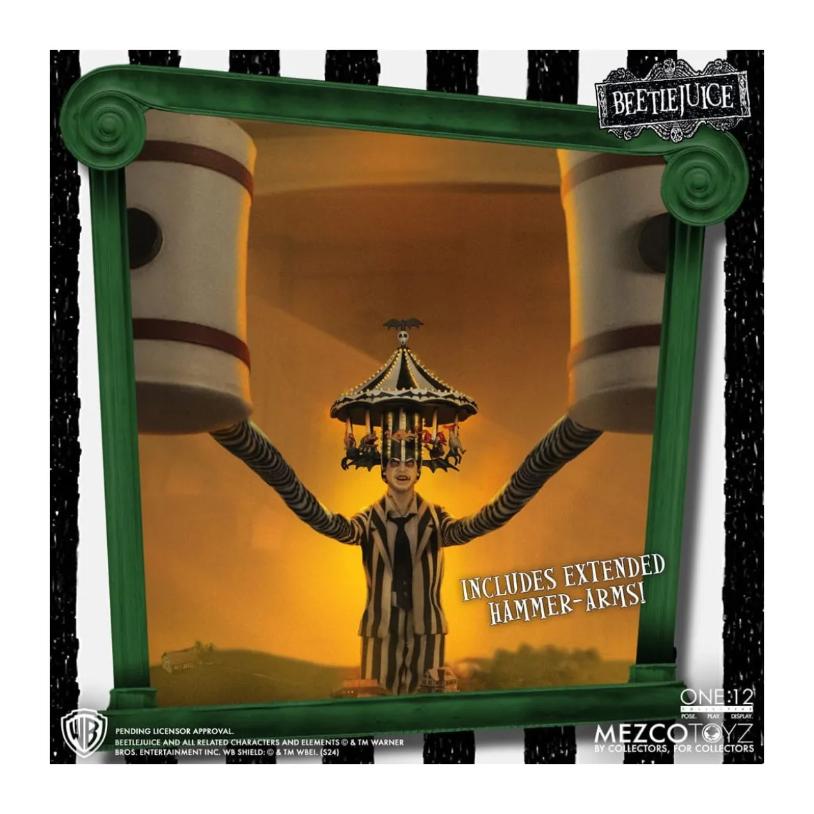 Mezco One 12 - Beetlejuice Deluxe Edition