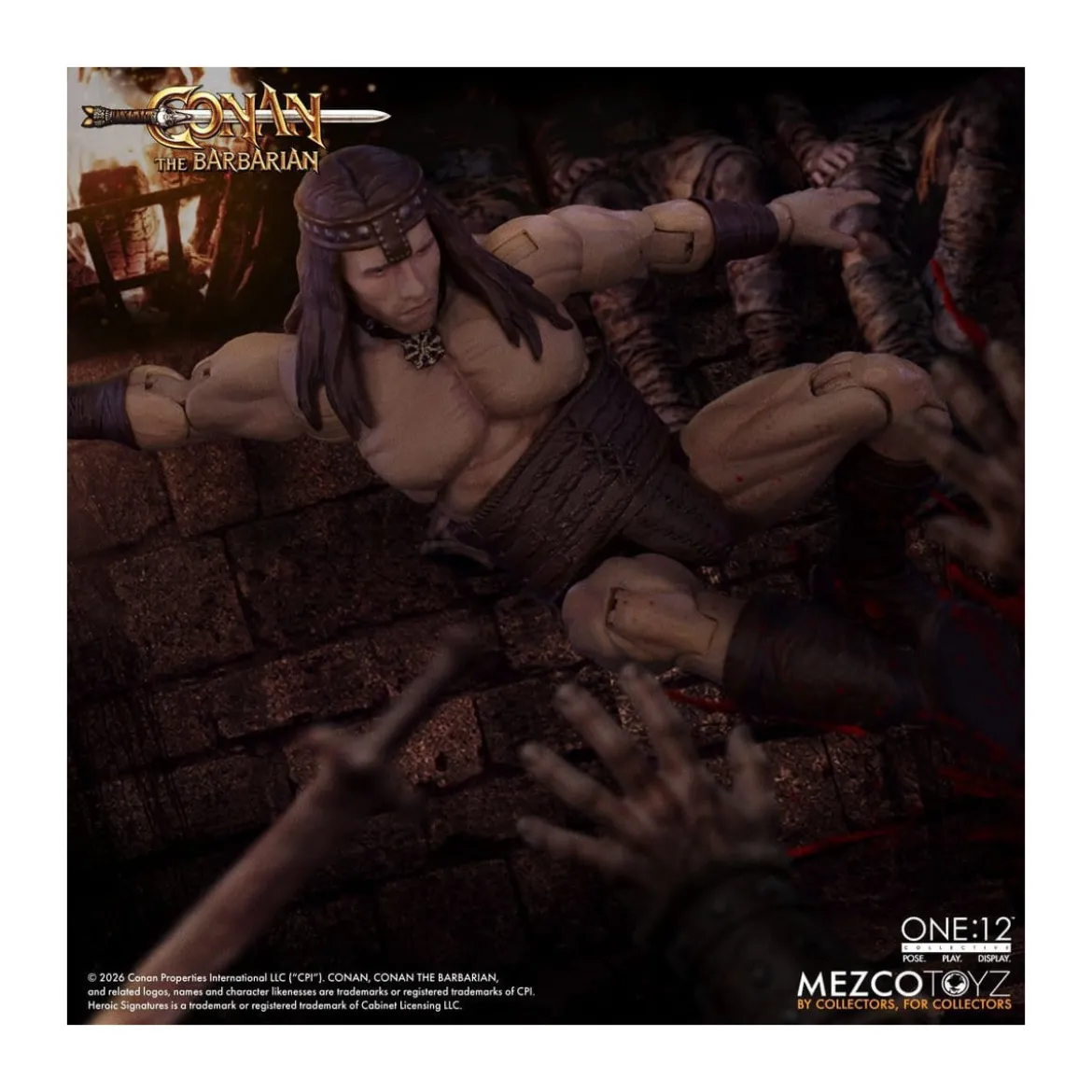 Mezco - One 12 - Conan the Barbarian (Pit Fighter Edition) 1/12
