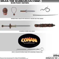 Mezco - One 12 - Conan the Barbarian War Paint Edition - 1/12