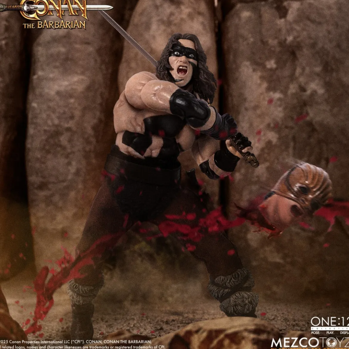 Mezco - One 12 - Conan the Barbarian War Paint Edition - 1/12
