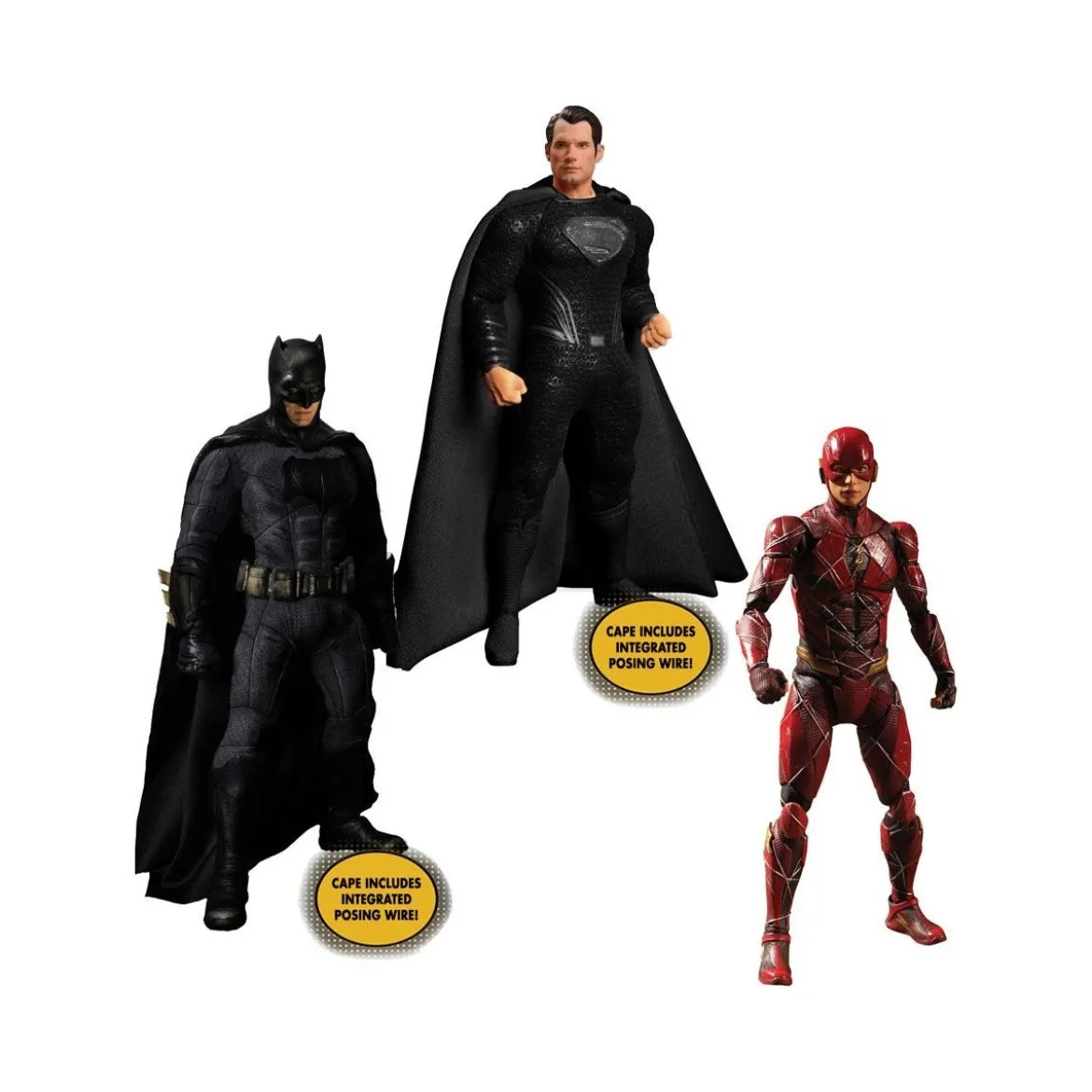 Mezco One 12 - DC Comics - Zack Snyder's Justice League 1/12 Deluxe Steel Box Set
