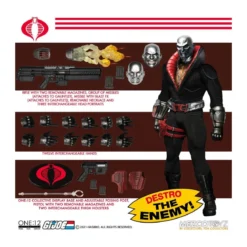 Mezco One 12 - Destro - G.I.Joe