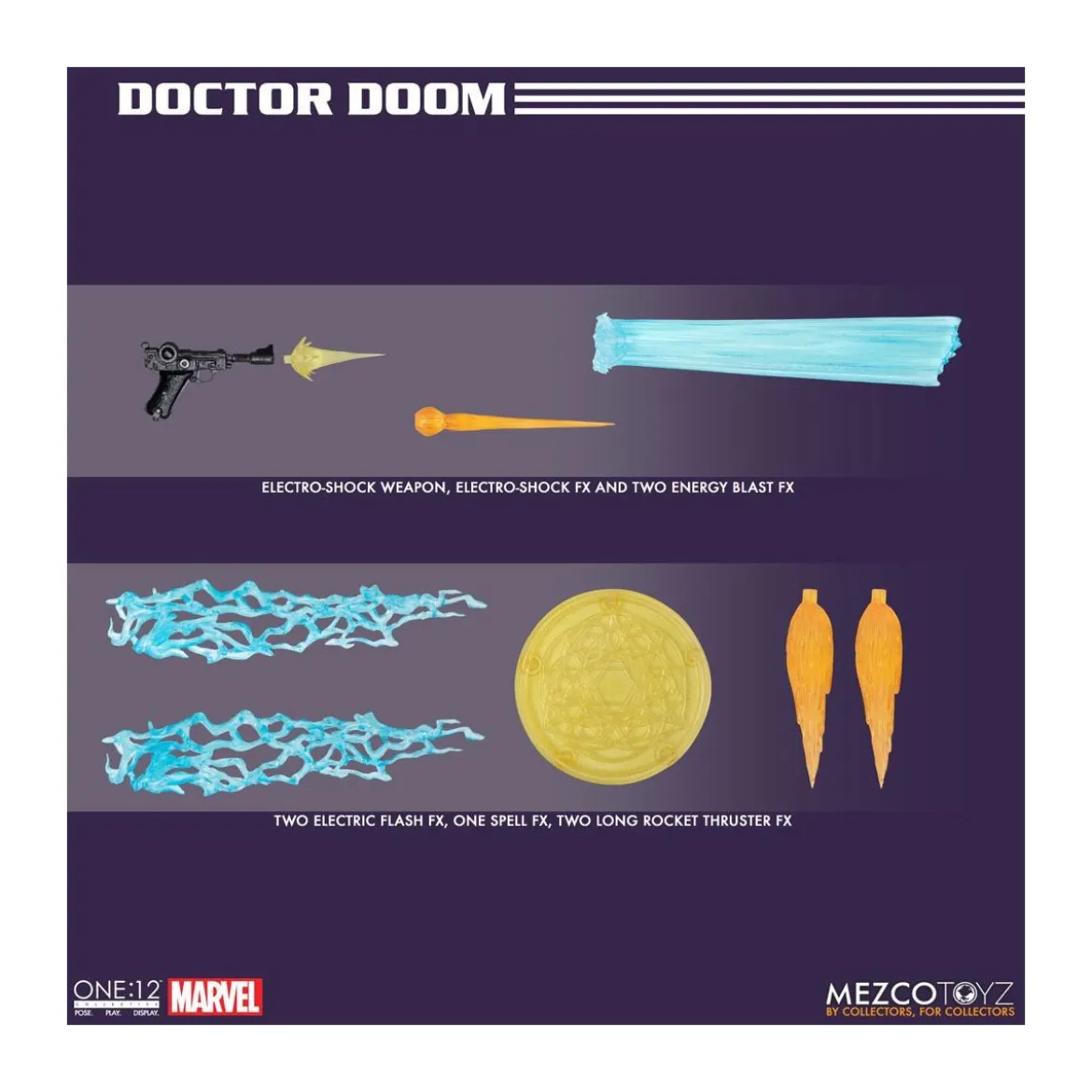 Mezco One 12 - Doctor Doom - Docteur Fatalis