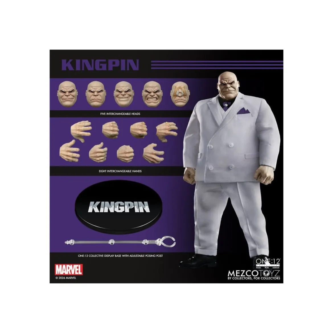 Mezco One 12 - KINGPIN - Marvel Comics