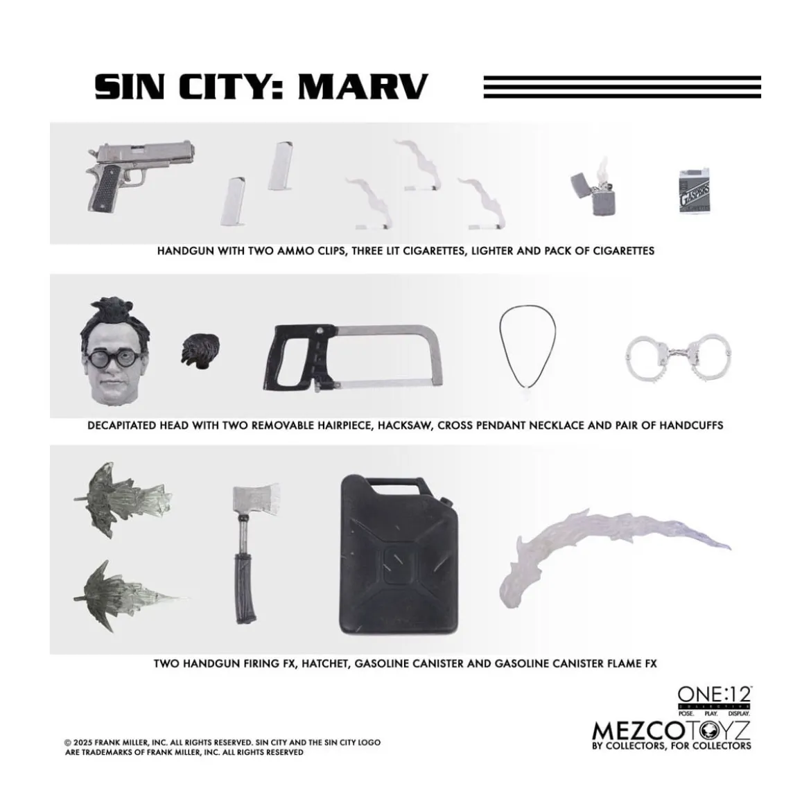 Mezco One 12 - Marv - Sin City