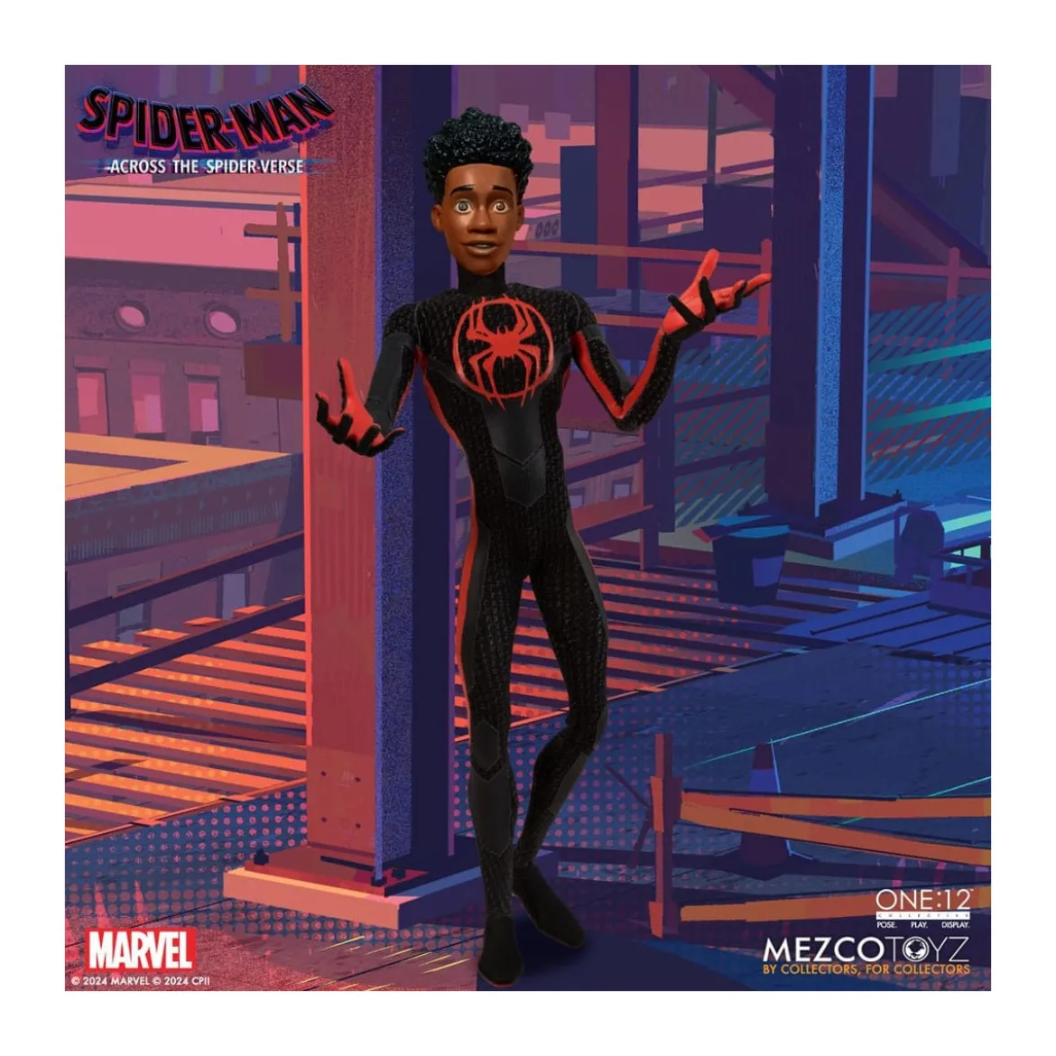 Mezco One 12 - Miles Morales - Marvel Across the Spider-Verse