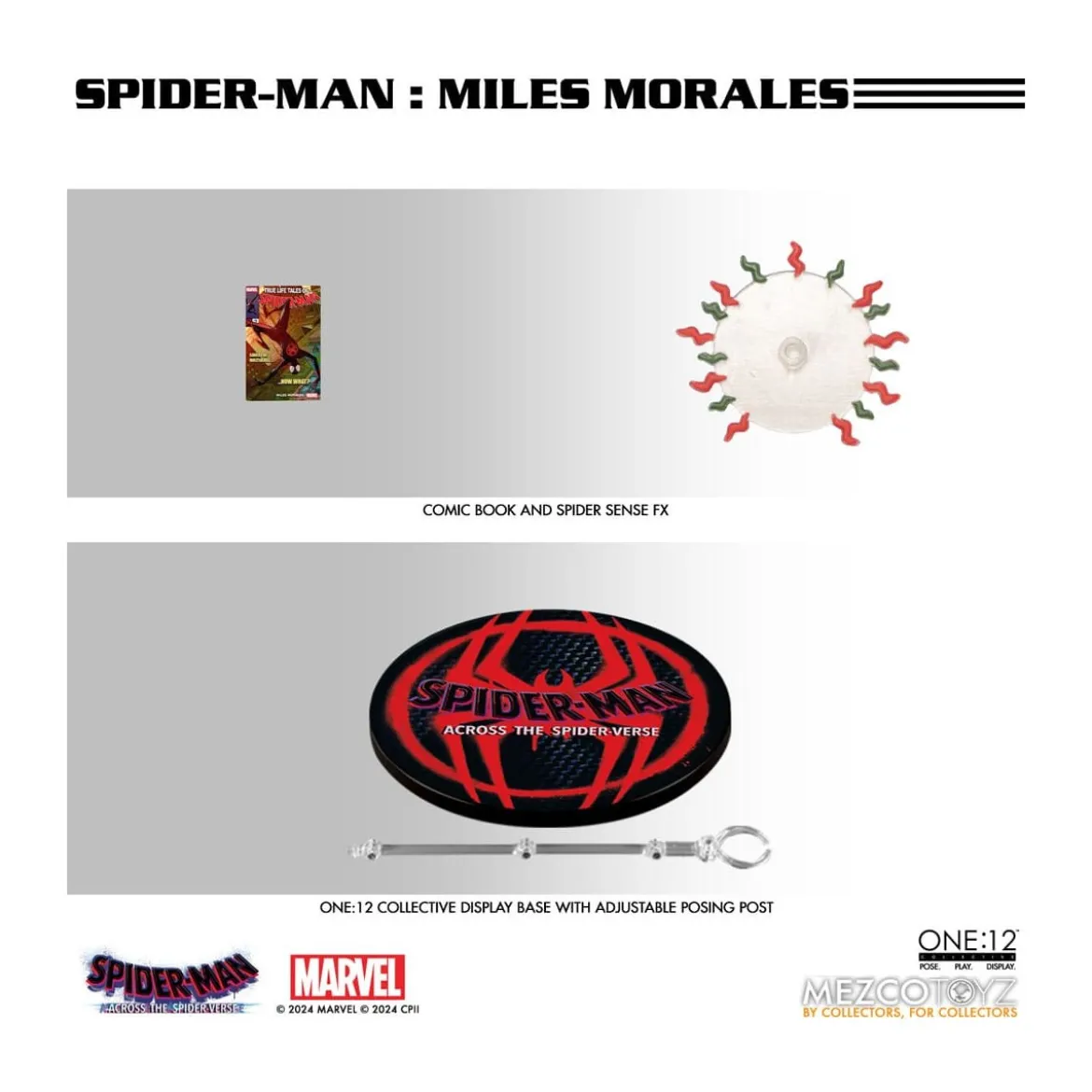 Mezco One 12 - Miles Morales - Marvel Across the Spider-Verse