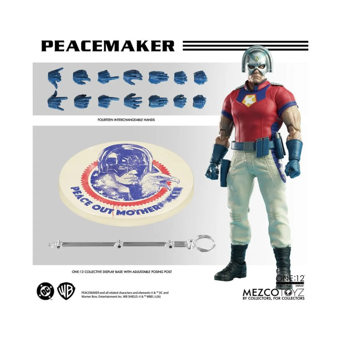 Mezco One 12 - PEACEMAKER - DC Comics