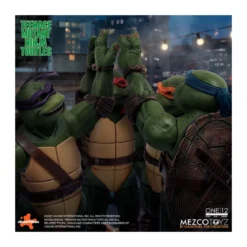 Mezco One 12 - Teenage Mutant Ninja Turtles (1990 Movie) Set de 4 figurines - TMNT - Tortues Ninja