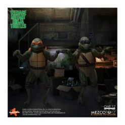 Mezco One 12 - Teenage Mutant Ninja Turtles (1990 Movie) Set de 4 figurines - TMNT - Tortues Ninja
