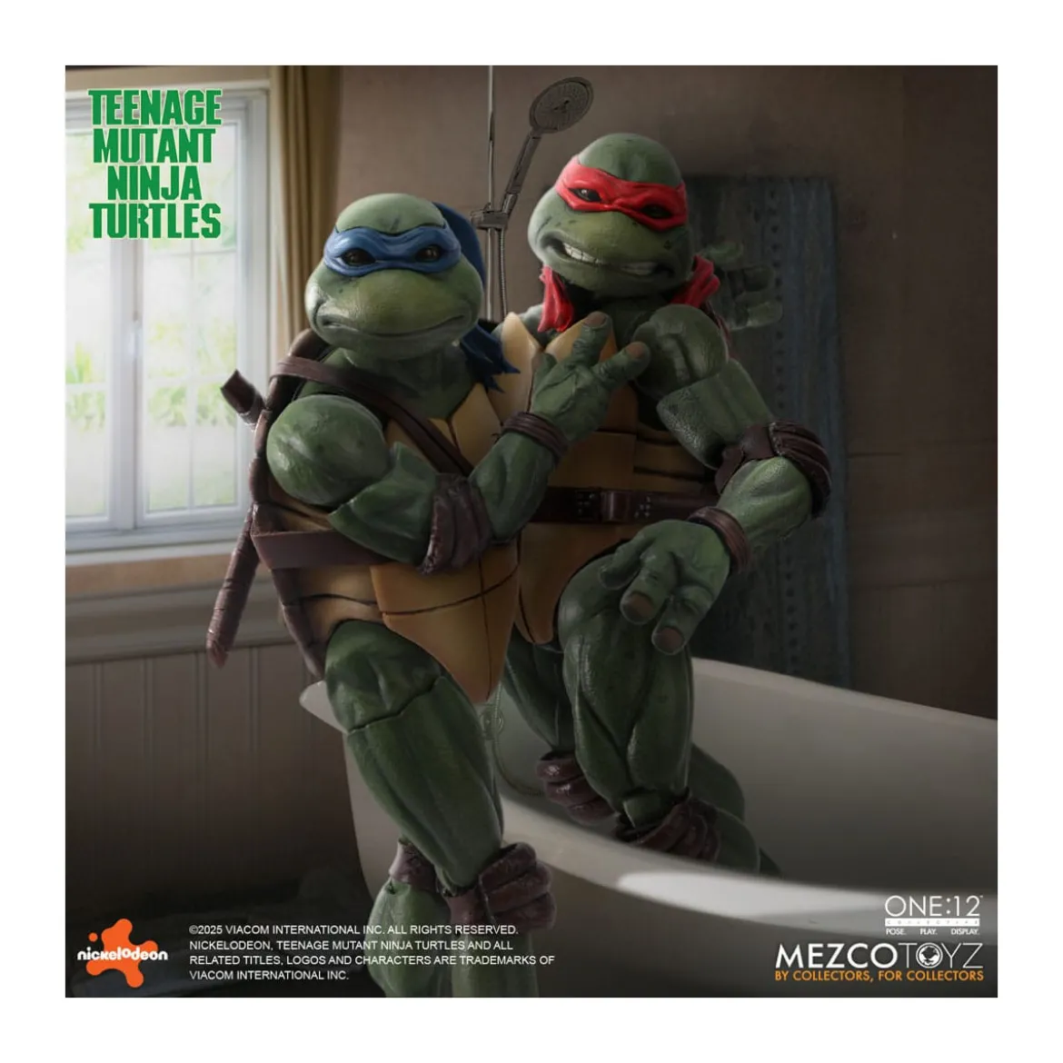 Mezco One 12 - Teenage Mutant Ninja Turtles (1990 Movie) Set de 4 figurines - TMNT - Tortues Ninja