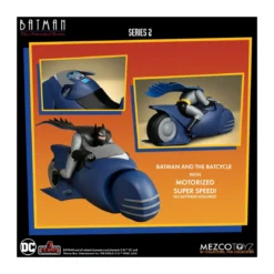 Mezco 5 Points - DC Comics Batman: The Animated Series - Batman & Batcycle - Serie 2