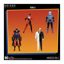 Mezco 5 Points - DC Comics Batman: The Animated Series - Deluxe Boxset 4 personnages - Serie 2