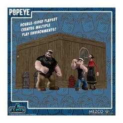 Mezco 5 Points - Popeye Deluxe Boxed Set