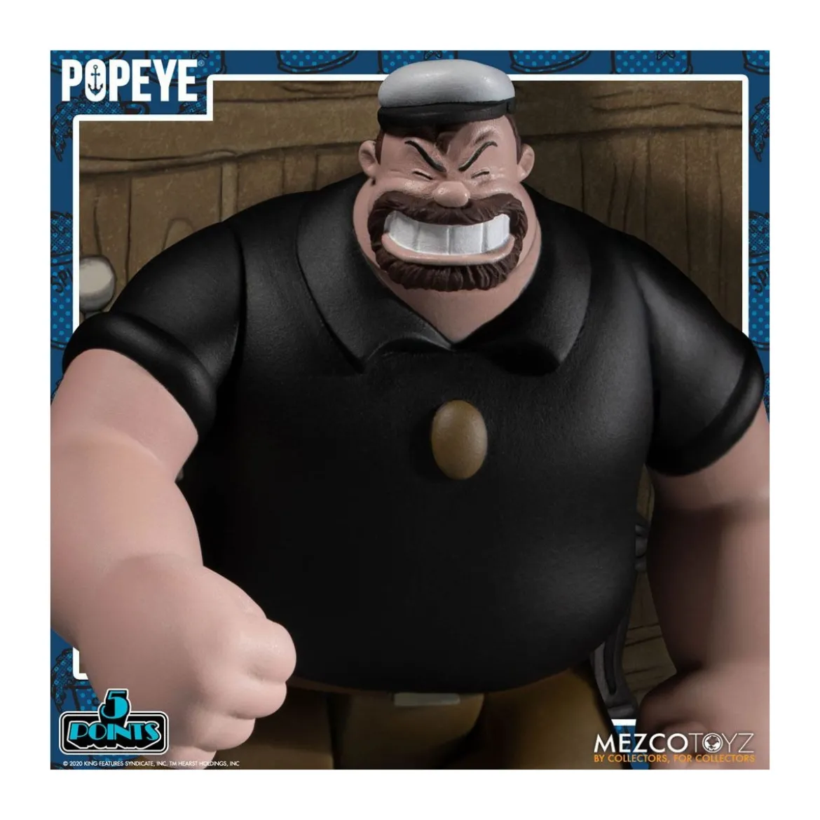 Mezco 5 Points - Popeye Deluxe Boxed Set