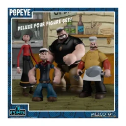 Mezco 5 Points - Popeye Deluxe Boxed Set